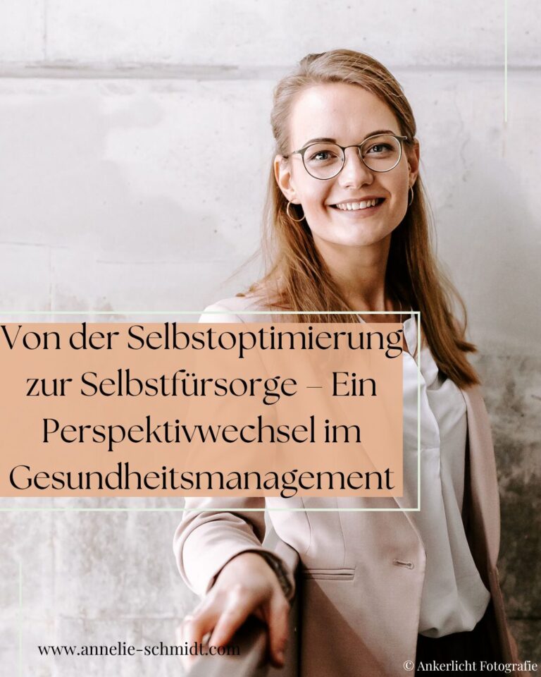 Read more about the article Selbstfürsorge statt Selbstoptimierung im Gesundheitsmanagement